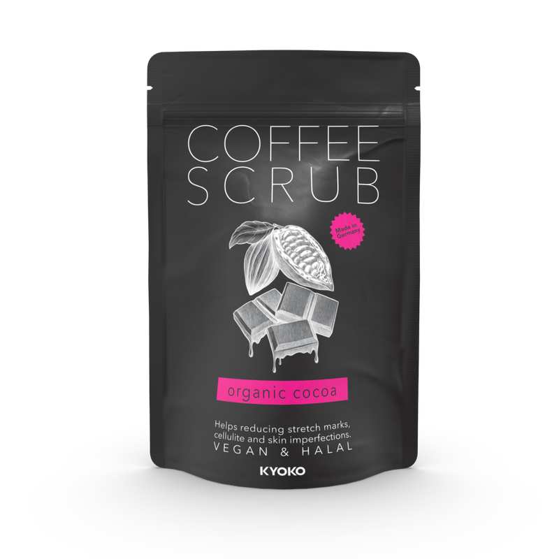 Vorderseite der Verpackung Coffee-Scrub Organic Cocoa