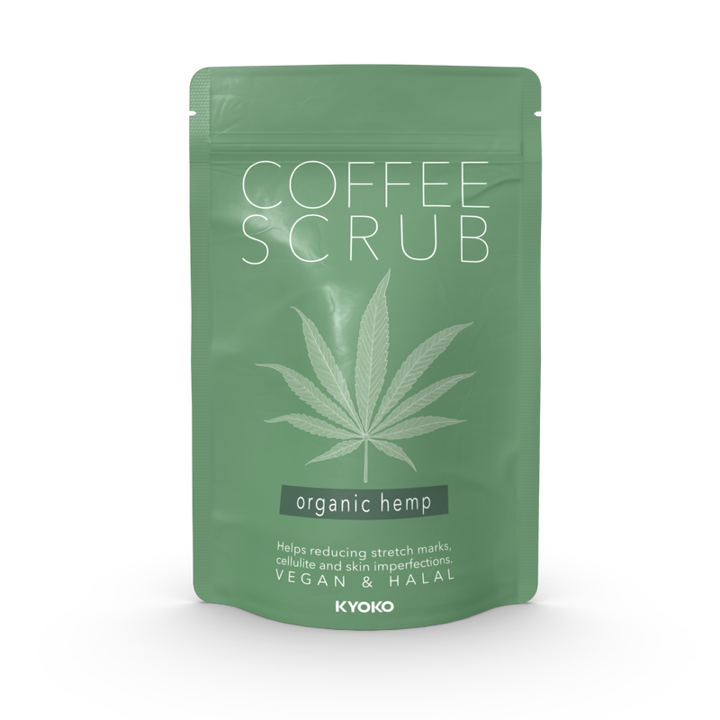 Vorderseite der Verpackung Coffee-Scrub Organic Hemp